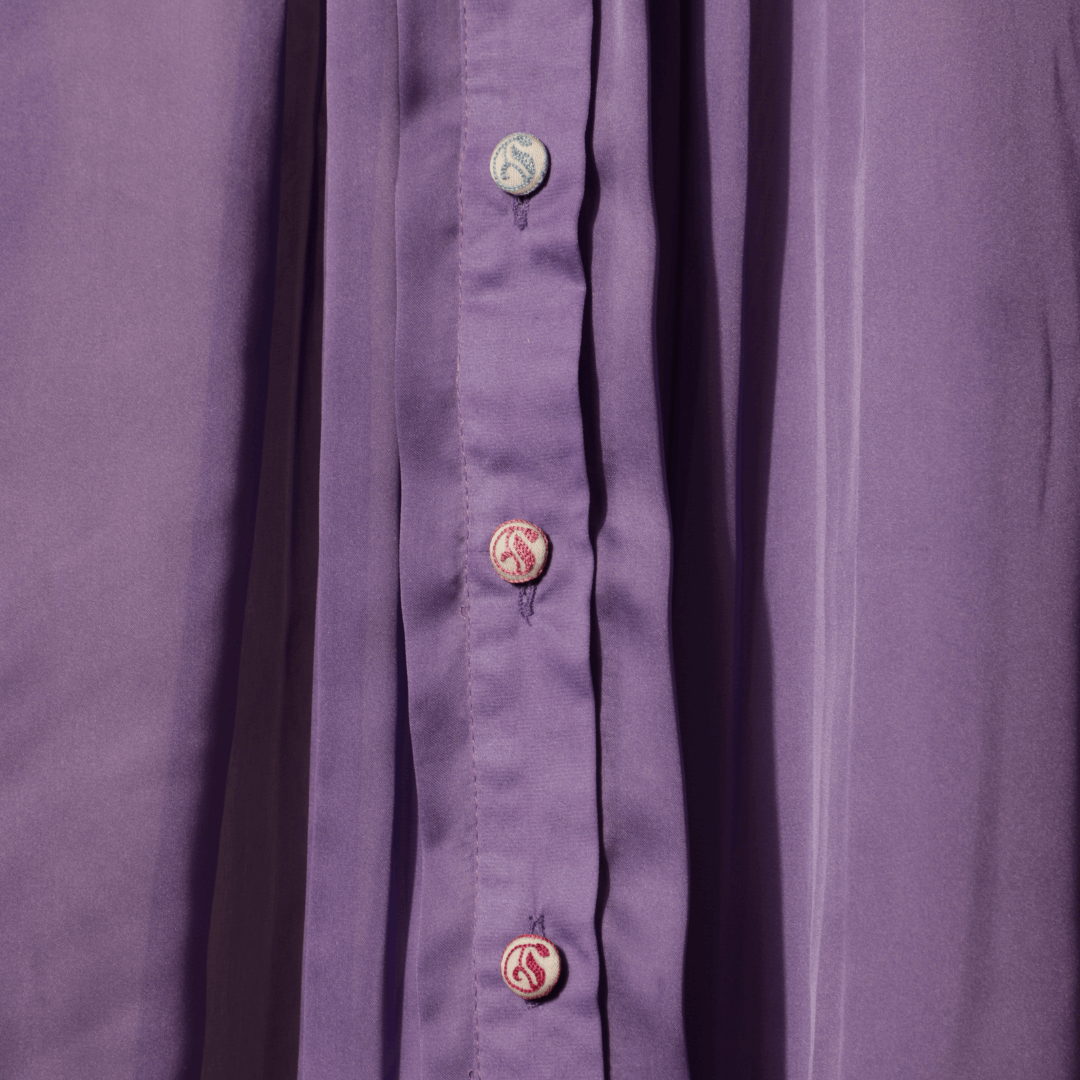 Satin Chiffon blouse Purple/Pink