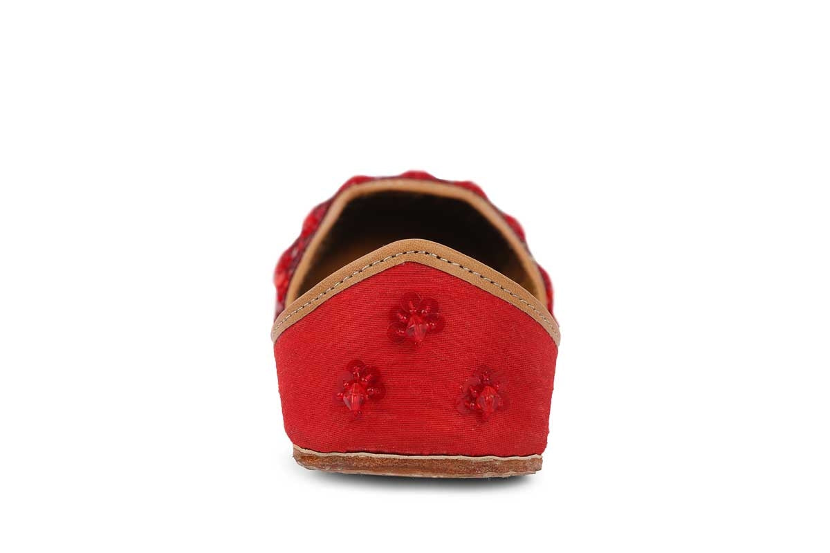 Red Color Bridal Jutti 