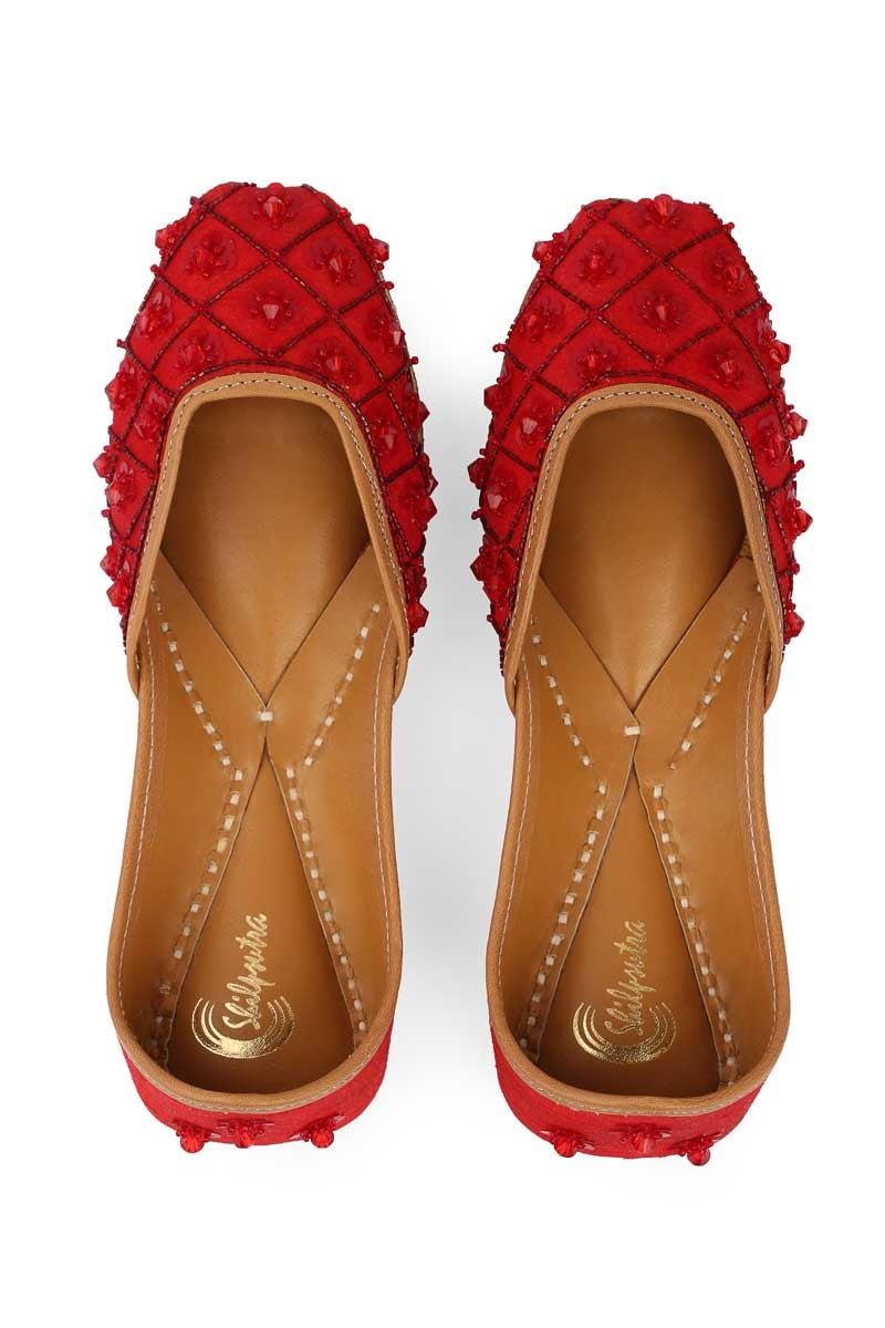 Red Color Bridal Jutti 