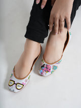 Pop Girls Color-Blocked Jutti - Contemporary Comfort and Style