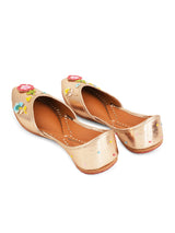 Shimmering Leather Bling Jutti - Premium Leather Craftsmanship