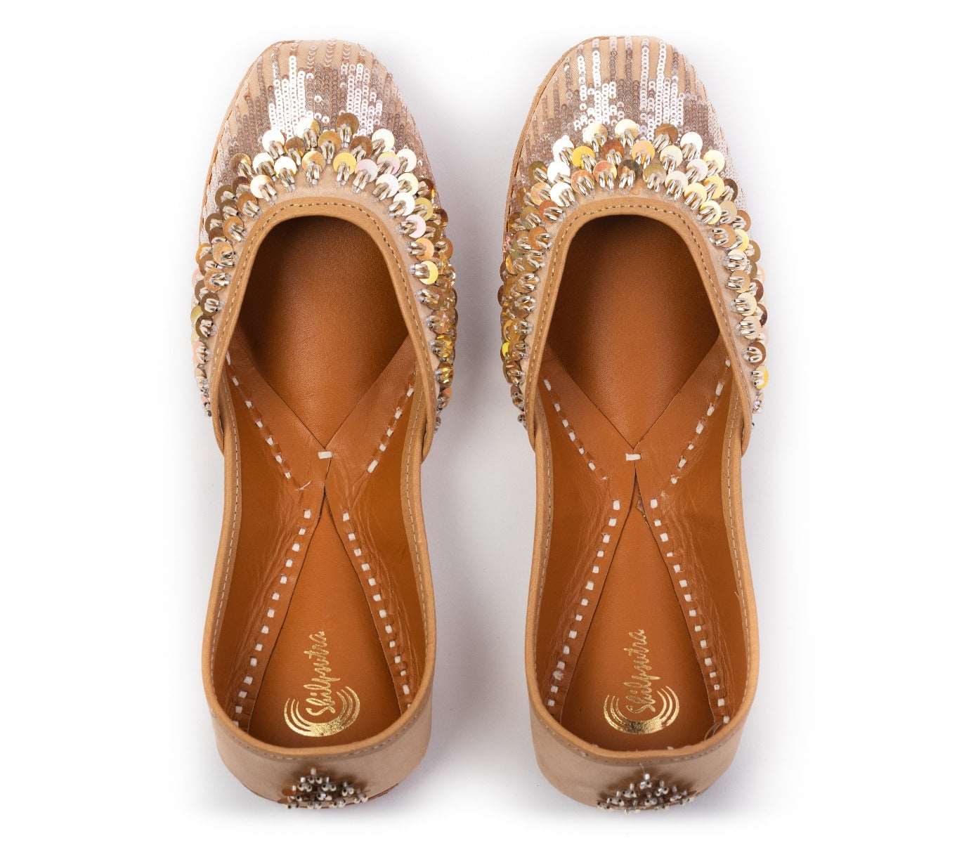 Aurelian Shimmer Jutti For Women - Designer Jutti- top view