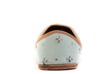 Cindrella Jutti - Handcrafted Designer Teal Ladies Jutti