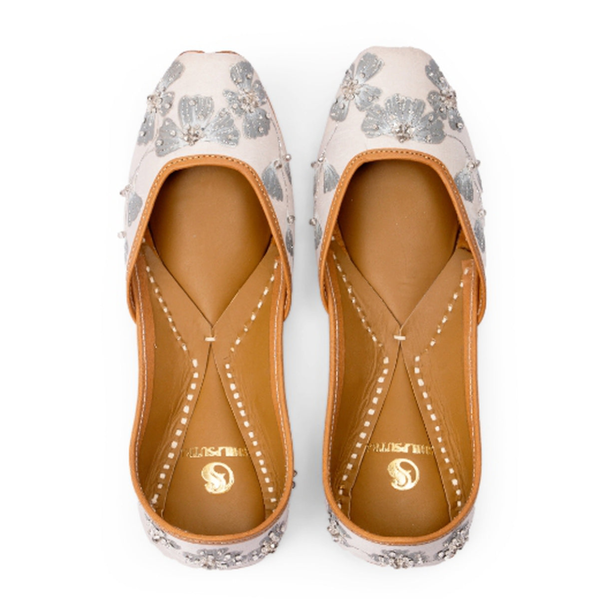 Designer Handcrafted & Painted Designer Ladies Jutti 