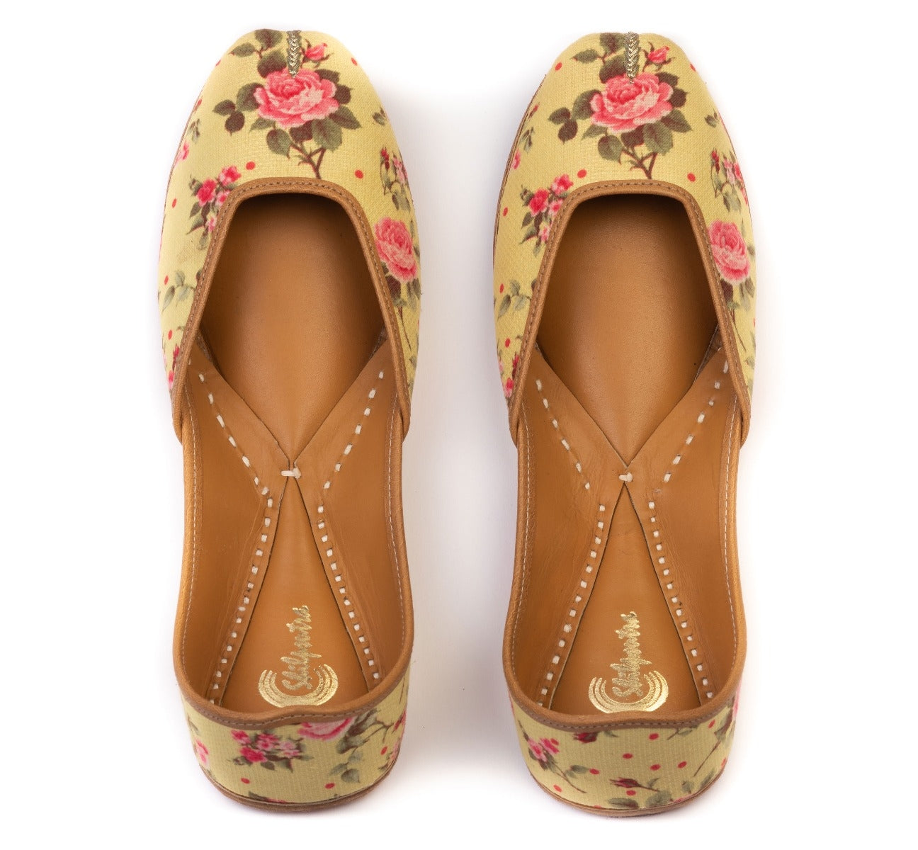 Designer Floral Printed Jutti for Ladies