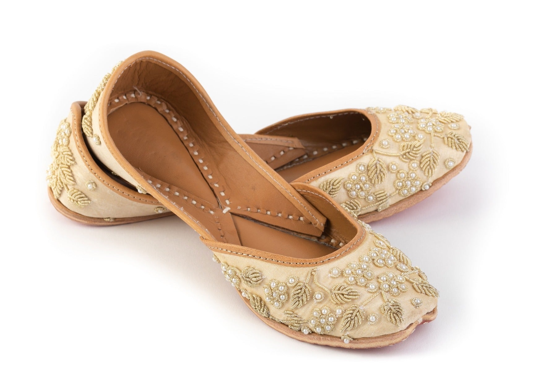 Hand Embroidered Designer Ladies Bridal Jutti