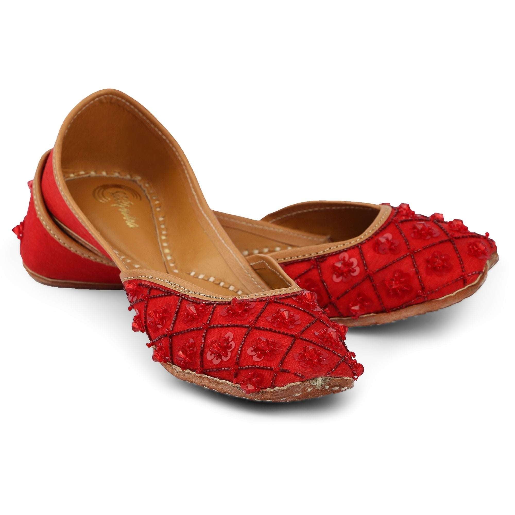 Red Color Bridal Jutti 