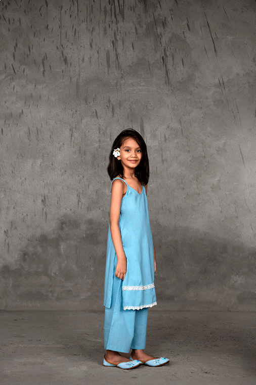 Sky is Blue Kurti